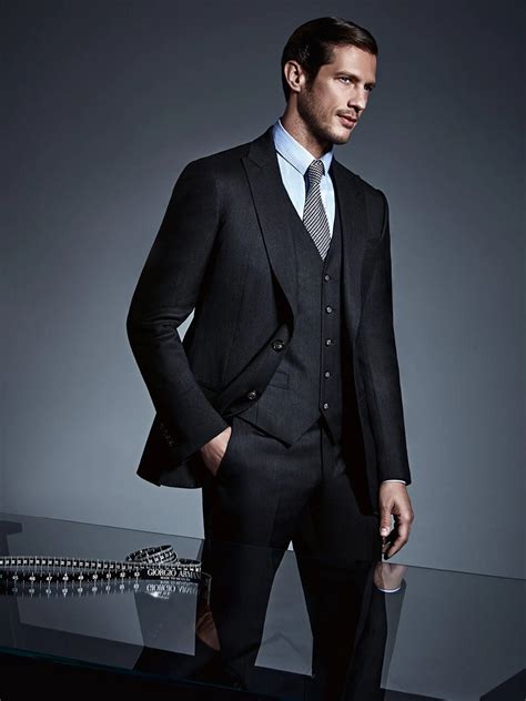 giorgio armani suit.